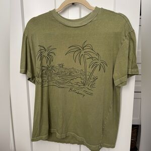 Women’s Billabong Olive Green T-Shirt, size S